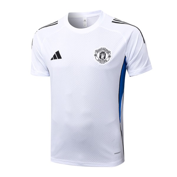 Camiseta Entrenamiento Manchester United 2025-2026 Blanco 3 Camiseta Entrenamiento Manchester United 2025-2026 Blanco 3